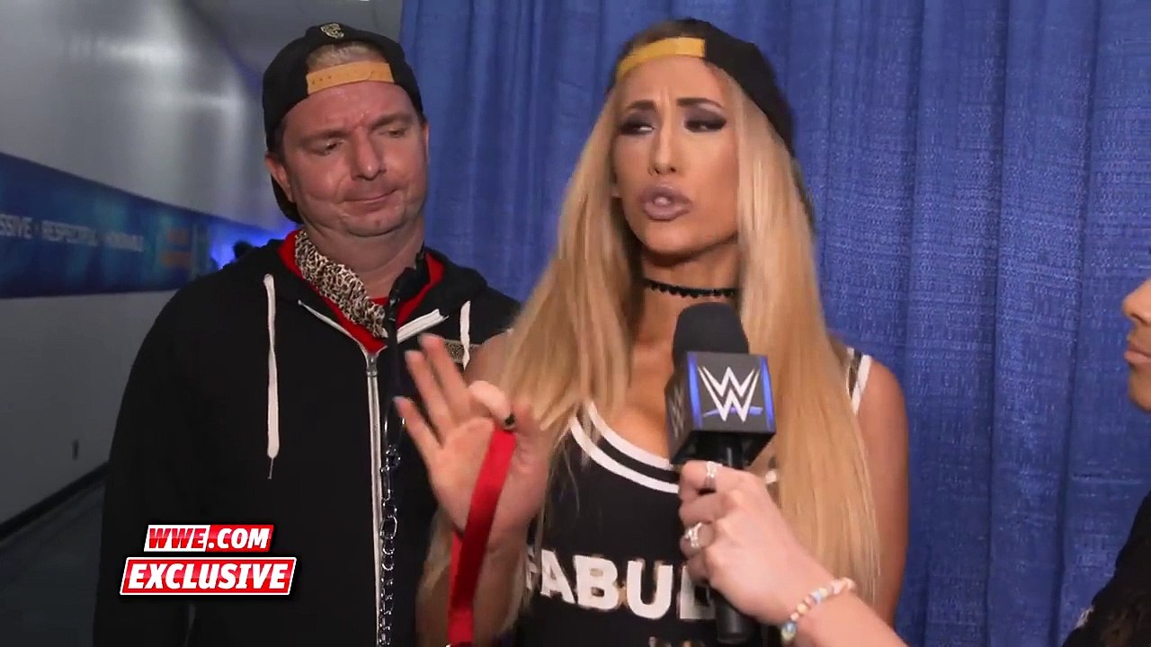 Carmella & James Ellsworth Interview SmackDown 09.19.2017