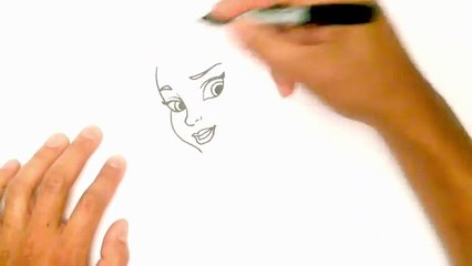 How to Draw Queen Elsa from Frozen - Step by Step Video