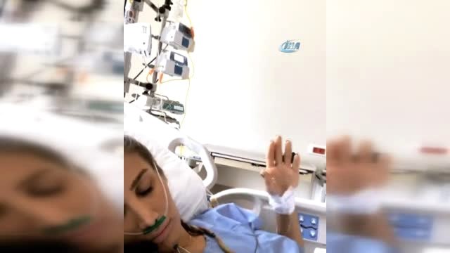 Yoğun Bakımdaki İrem Derici'den İlk Görüntü