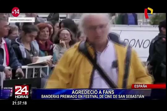 España: Antonio Banderas fue premiado en Festival de Cine de San Sebastián