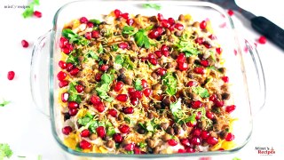 Cornflakes Chaat Recipes in Hindi-Evening Snacks Recipes-Chaat Recipes-Ep-180