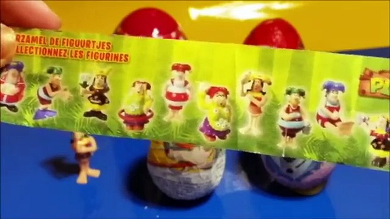 Surprise verassings Eieren uitpakken Kinder Plop FROZEN PLANES 2 Cars takel Super Minnie Mouse