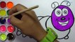 Como Dibujar Una Larva de Arco Iris - Dibujos Para Niños - Learn Colors / FunKeep