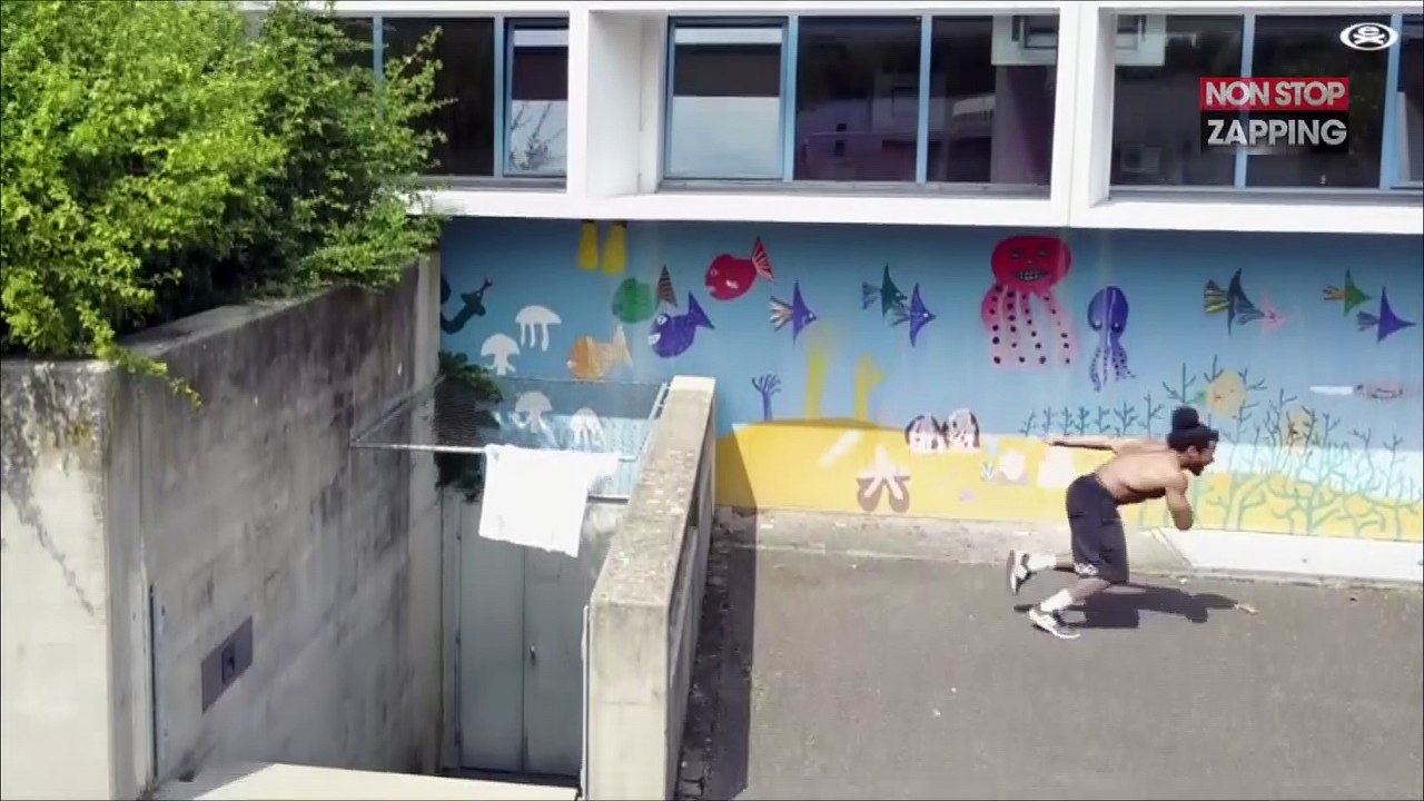 Parkour : l'entraînement incroyable du champion Joe Scandrett (vidéo)