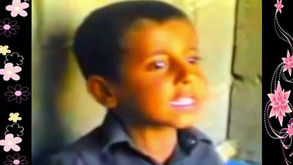 ولد صغير يهايط على ابوه  ومصر على كذب ههههههه