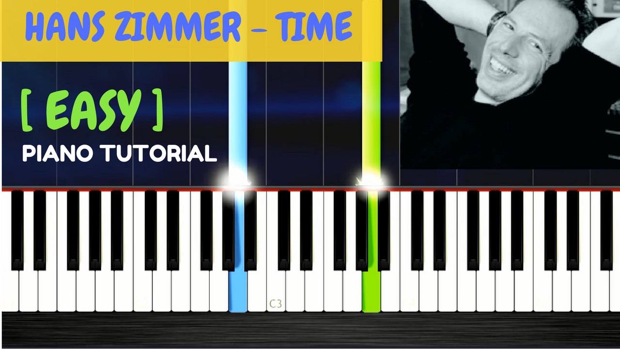 Hans Zimmer - Time Piano Tutorial with Lyrics -- Album Inception --  Synthesia Music Lesson - video Dailymotion