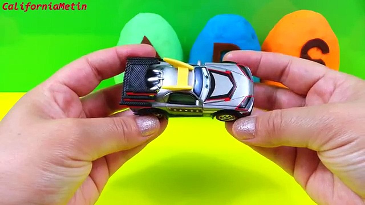 Play Doh Surprise Eggs Cars 2 Toys