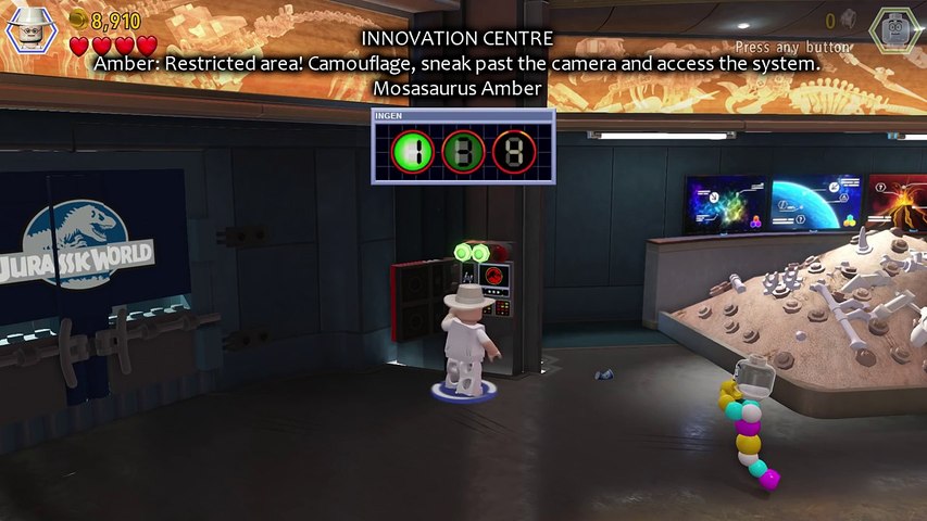 innovation centre lego jurassic world