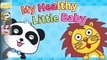 Baby Panda - My Healthy Little Baby - Play and have fun with Cute Animals | Babybus Kids Games