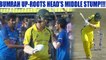 India vs Australia 3rd ODI : Jasprit Bumrah dismisses Travis Head, up-roots middle wicket