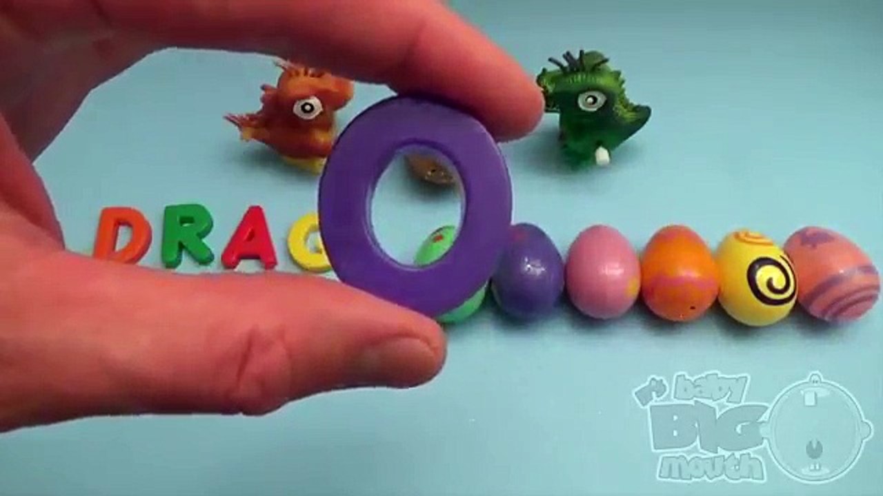 Monsters University Surprise Egg Learn-A-Word! Spelling Fruit! Lesson 25