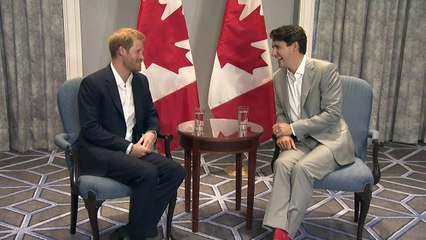 Prince Harry thanks Trudeau for hosting the Invictus Games