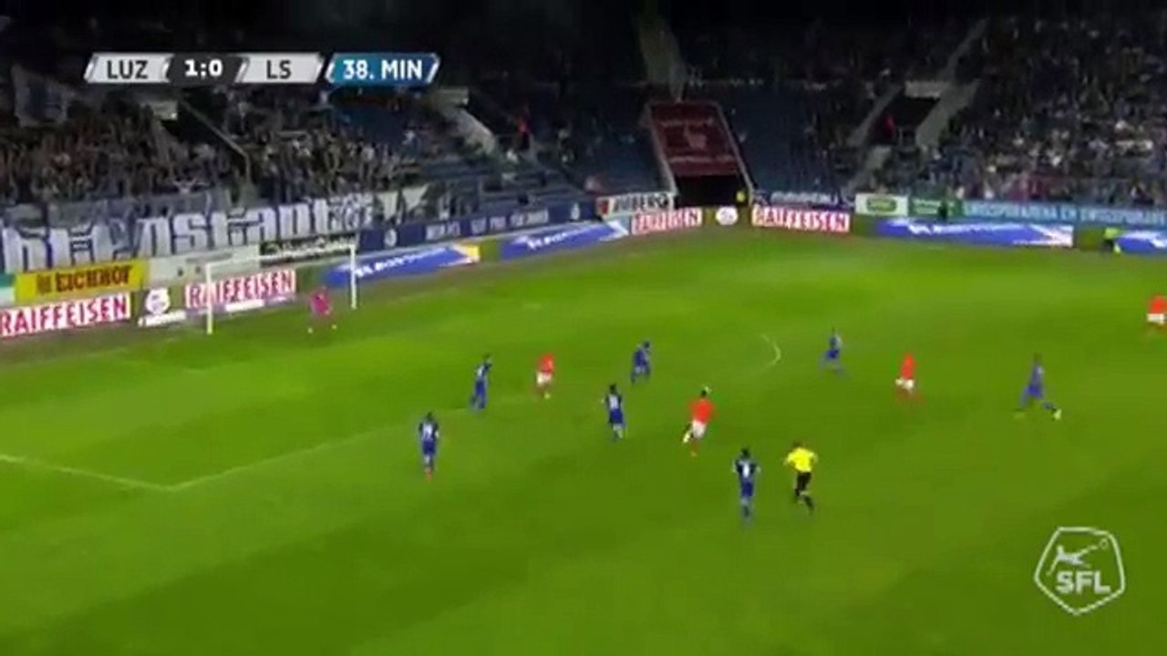 Luzern 1:1 Lausanne (Swiss Super League. 23 September)