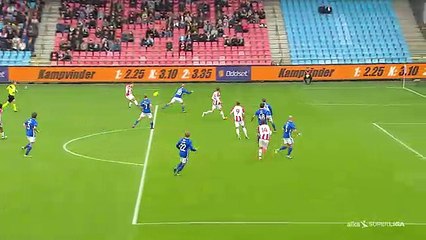 Pavol Safranko Goal HD - Aalborg	1-0	Lyngby 24.09.2017