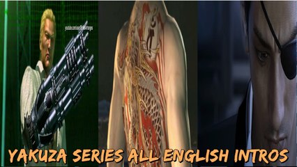 Yakuza Series All English Intros