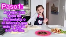 Recetas Fáciles: Miranda Anda haciendo Sushi de frutas para niños
