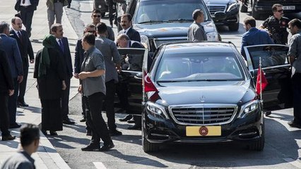 İBB Başkanlığı İçin İstişare Toplantısına Katılan Erdoğan'ı İstifa Eden Topbaş Karşıladı