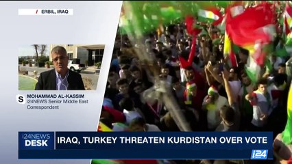 Descargar video: i24NEWS DESK | Iraqi Kurds prepare for divisive referendum | Sunday, September 24th 2017