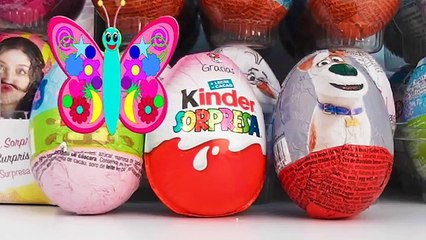 3 huevos sorpresa kinder, peppa pig y la vida secreta de tus mascotas en español 2016 con juguetes 4