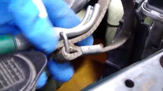 How to change oil filter VVT-i engine Toyota. Year models 2000-2007 (23)
