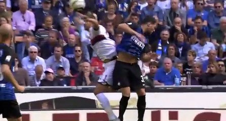 Danilo D'Ambrosio get injured - Inter 0-0 Genoa 24.09.2017