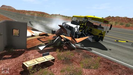 BeamNG Drive Crazy Police Chases & Crashes Compilation Montage