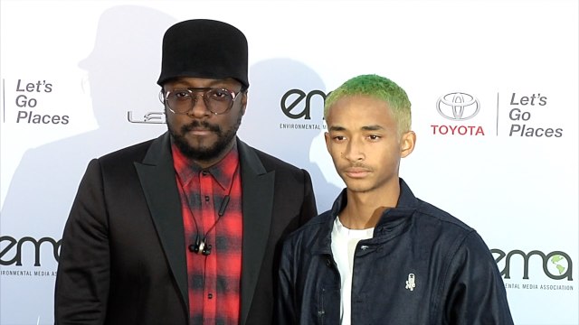 will-i-am and Jaden Smith EMA’s 27th Annual Awards Gala Green Carpet
