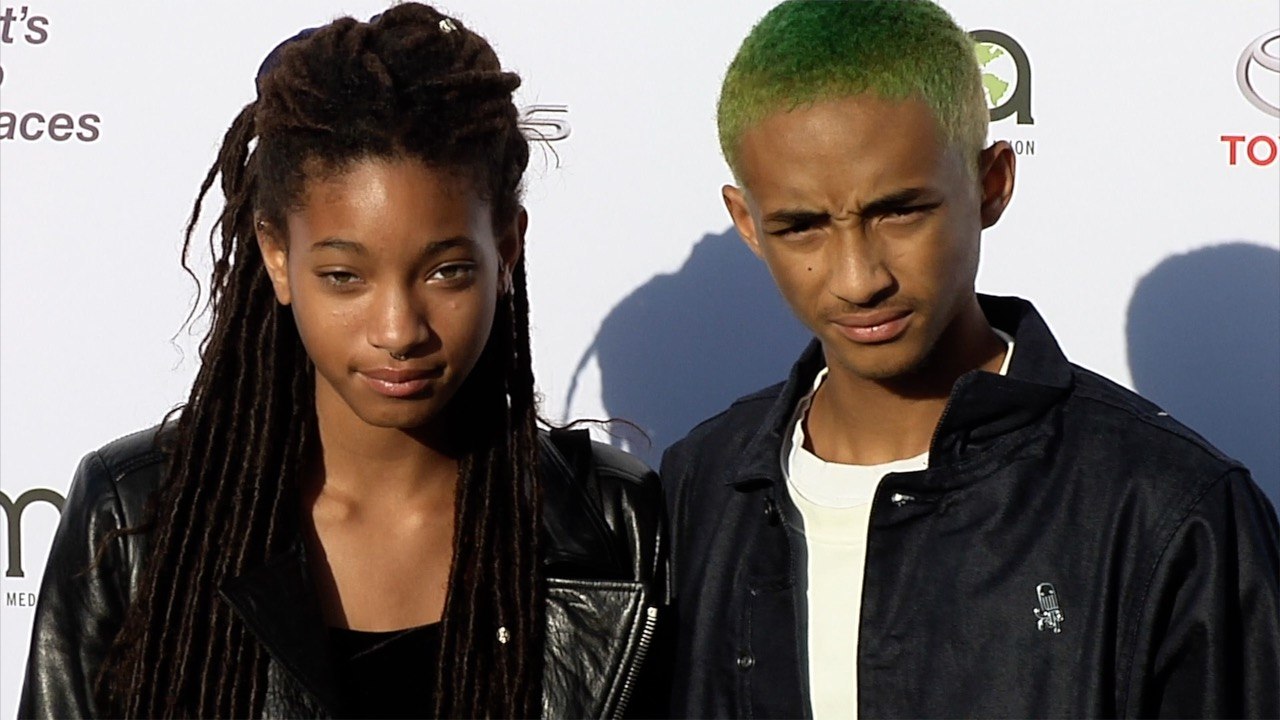 Willow Smith and Jaden Smith EMA’s 27th Annual Awards Gala Green Carpet