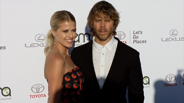 Sarah Wright and Eric Christian Olsen EMA’s 27th Annual Awards Gala Green Carpet