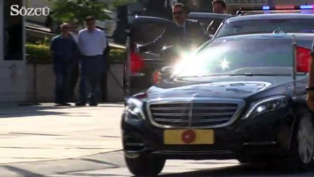 Erdoğan’ı karşılayanlar arasında Kadir Topbaş da vardı