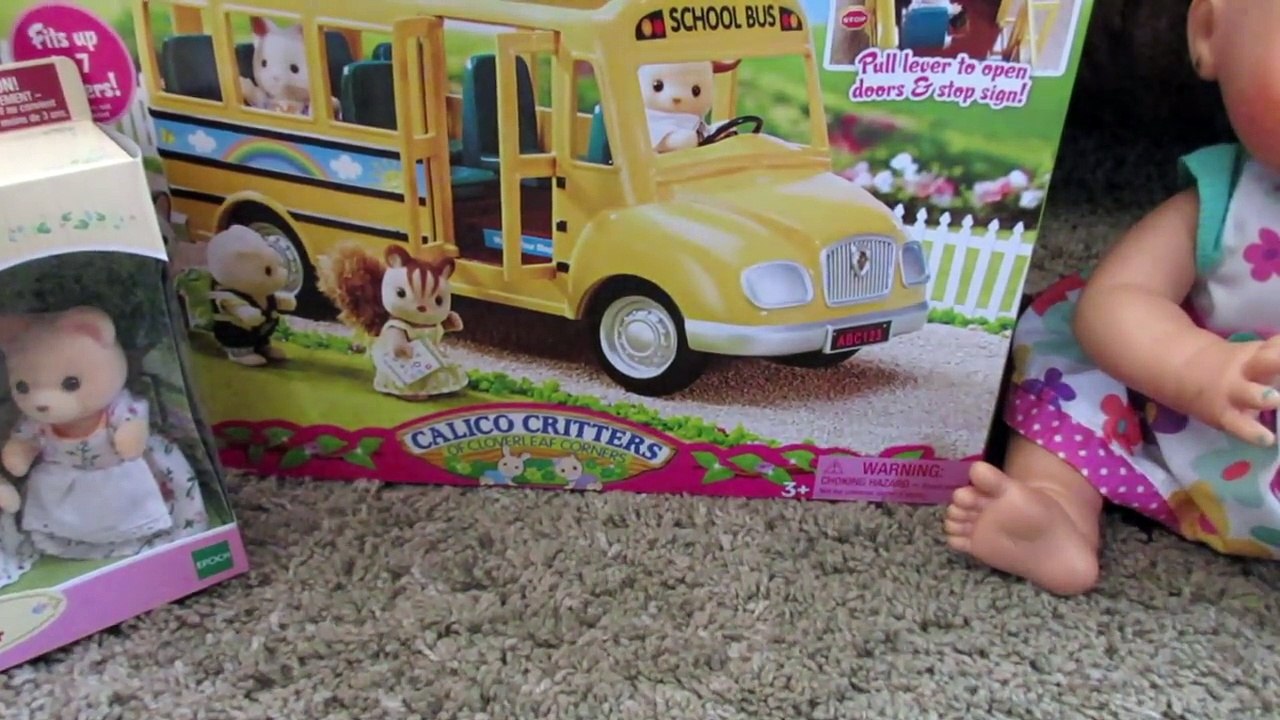 BABY ALIVE Pumpkin Gets Calico Critters For Being A Good Girl!!
