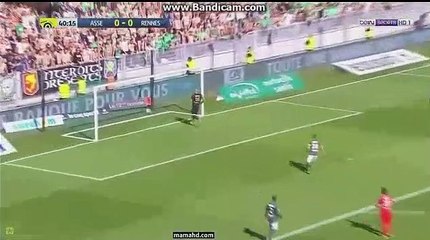But Benjamin Bourigeaud  Saint Etienne 0-1 Stade Rennais   24.09.2017