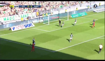 Benjamin Bourigeaud Goal HD - St Etienne 0-1 Rennes - 24.09.2017