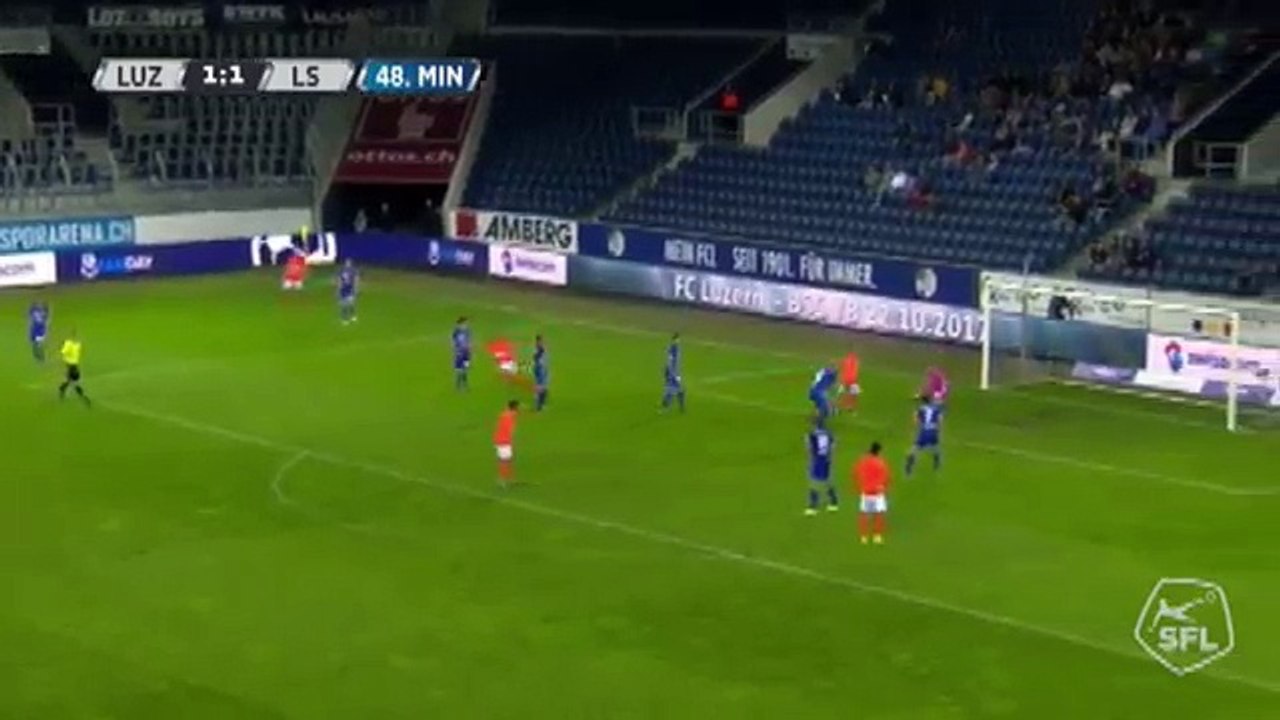 Luzern 1:2 Lausanne (Swiss Super League. 23 September)
