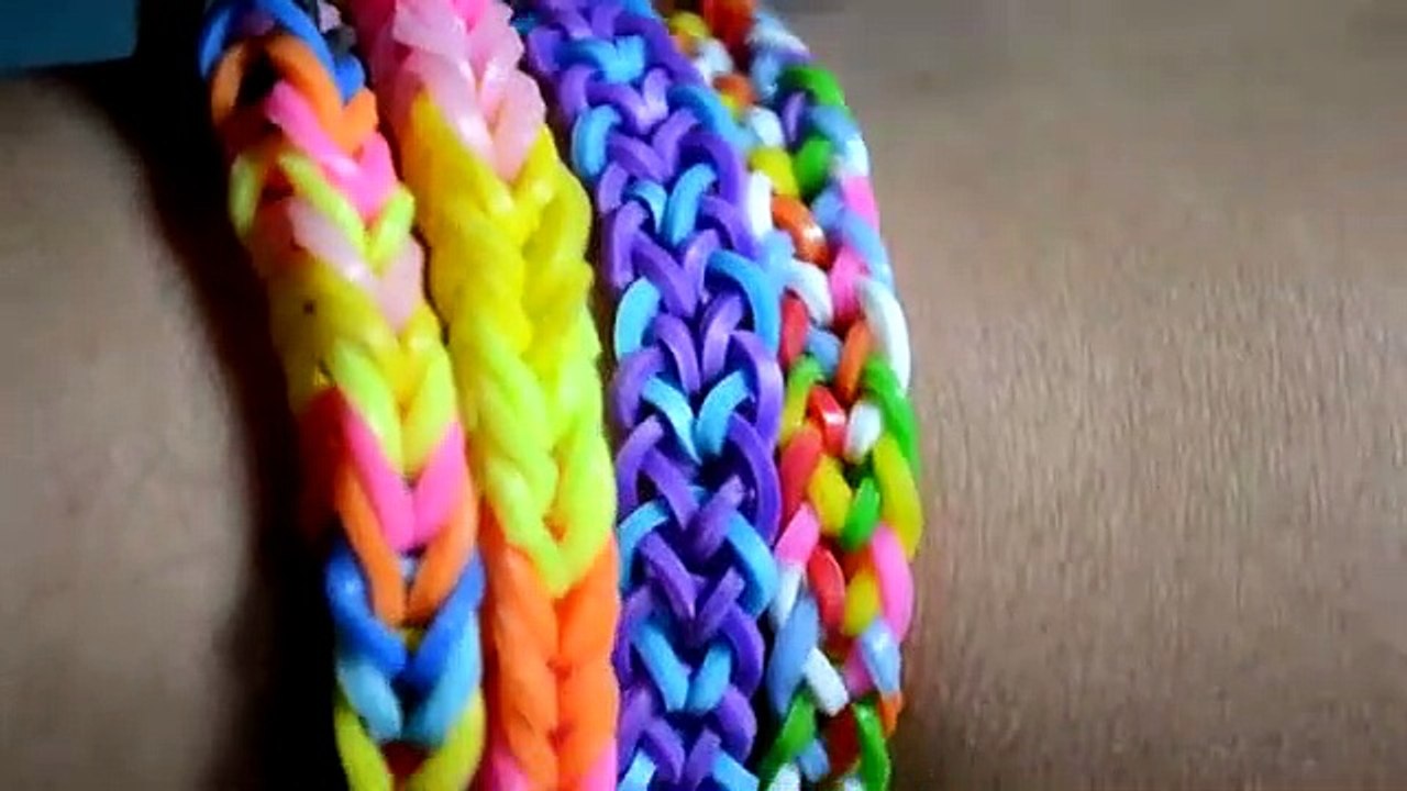 Pulsera con liguitas