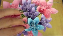 DIY Room Decorations (Tissue Paper Pompoms / Origami Flowers)