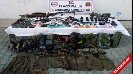 Etkisiz hale getirilen teröristlerin üzeri cephanelik adeta çıktı