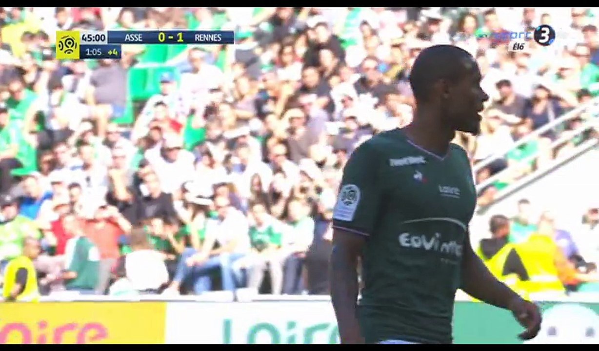Silva Gabriel Goal HD - St Etienne 1-1 Rennes - 24.09.2017