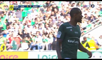 Silva Gabriel Goal HD - St Etienne 1-1 Rennes - 24.09.2017