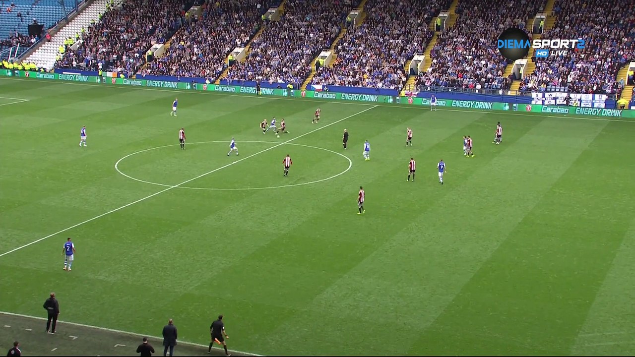 2-2 Lucas João Goal England  Championship - 24.09.2017 Sheffield Wed 2-2 Sheffield Utd
