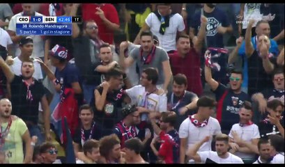 Rolando Mandragora Goal HD - Crotone 1-0 Benevento - 24.09.2017