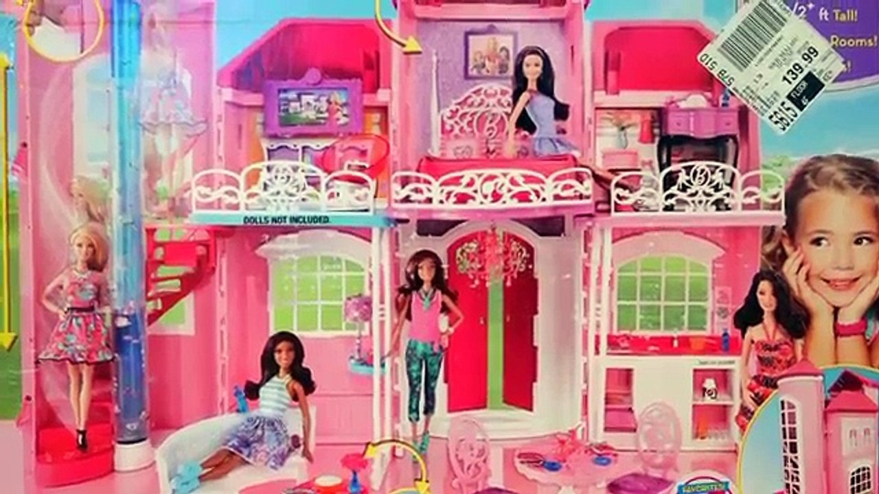 Mi nueva casa de muñecas, un Tour de la mansión de Barbie - Juguetes en español - video dailymotion