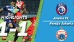 Highlight Liga 1 - Arema FC vs Persija Jakarta (1-1)