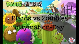 Plants vs zombies claymation-day