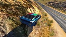 BeamNG Drive - Realistic High Speed Crashes Compilation Montage