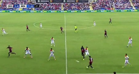 Marcus Rohden Goal HD -  Crotone	2-0	Benevento 24.09.2017