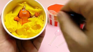 Play-Doh Ice Cream Cupcakes with Surprise Toys