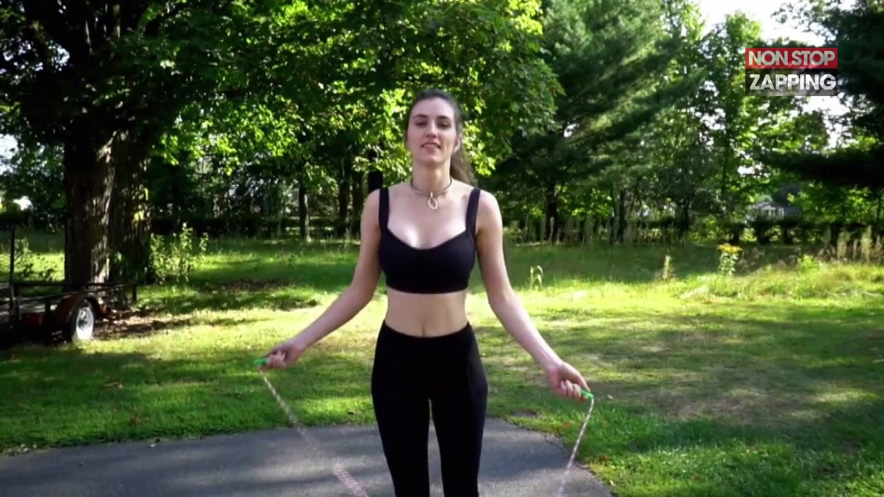 Une ex-pornstar sexy fait le buzz sur Youtube en faisant de la corde à  sauter (vidéo) - Vidéo Dailymotion