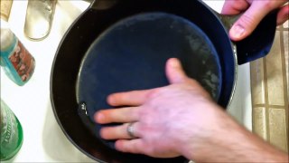 How to properly clean & re-season cast iron after cooking