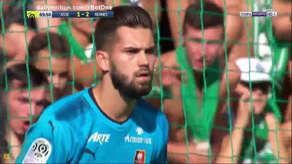 Jonathan Bamba penalty Goal HD - Saint Etienne 2 - 2 Rennes - 24.09.2017 (Full Replay)
